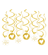 Bruiloft Hangdecoratie Goud